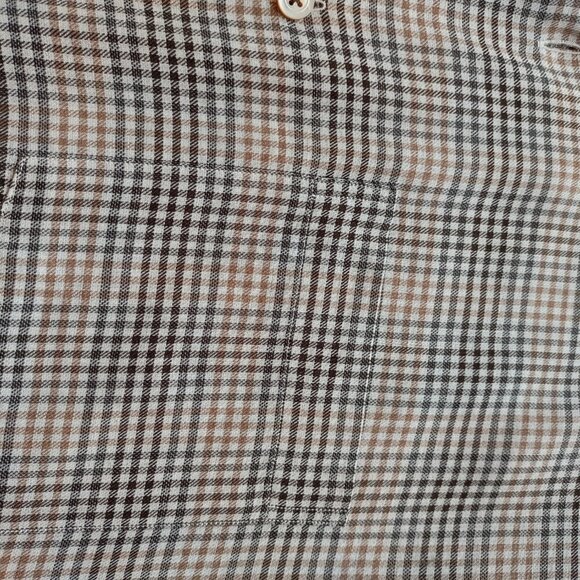 Calder Carmel Limited Edition Mens Button Up Plaid Shirt Business Casual Medium - Picture 8 of 11